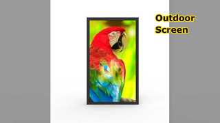 Suya Dayanıklı Dijital Tabela 32 İnç Dış Mekan Reklamcılığı