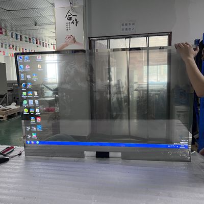 satın al Premium Showroom 55 Inch Oled Dokunmatik Ekran Şeffaf Masaüstü Dikey Tüm-Bir Makine online manufacture