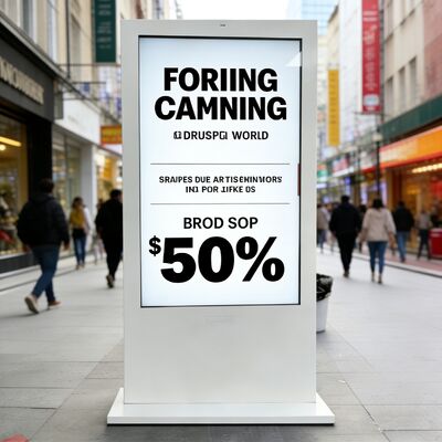 satın al 75 inç 3000nits Parlaklık IP65 Su geçirmez 4K çözünürlüğü ve Android işletim sistemi ile Dışarı Dijital İşaret Çevrimiçi üretim