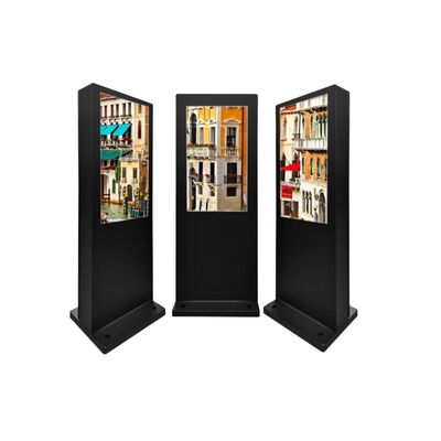 satın al 43 inç IP55 Dereceli Dış Mekan Dijital Tabela, Reklam İçin Kapasitif Dokunmatik LCD Kiosk Çevrimiçi üretim