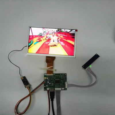 9 inç 1000 Cd/m2 Güneş ışığı ile okunur LCD ekran Küçük formatlı Endüstriyel ekranlar800*480