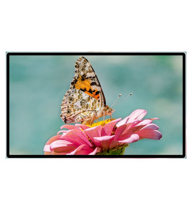 32 inç İç Duvar Montajlı Dijital Tabela Yüksek Parlaklık LCD Reklam Ekranı